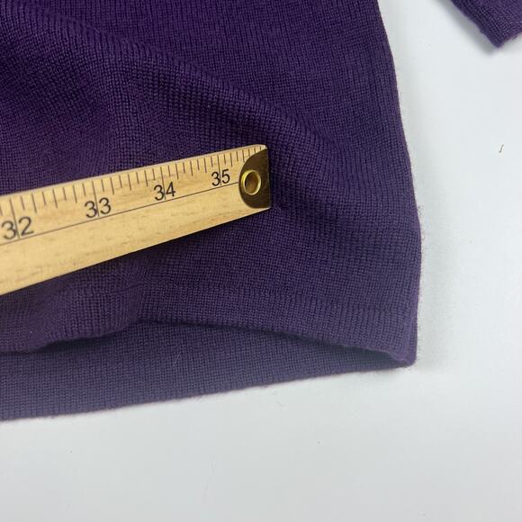 Vintage Pendleton Purple Embroidered 100% Wool Cardigan Women’s Small - Picture 11 of 11